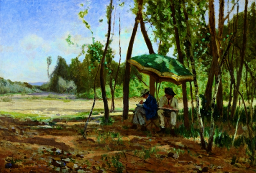 Ernesto Rayper, I pittori